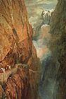 Joseph Mallord William Turner The Passage of the St. Gothard painting